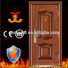 BS 476 / ISO / 3C aprobó la puerta clasificada fuego del apartamento de acero para la entrada